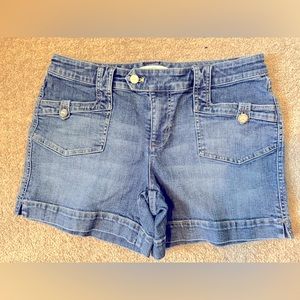 White House Black Market, size 10 denim shorts